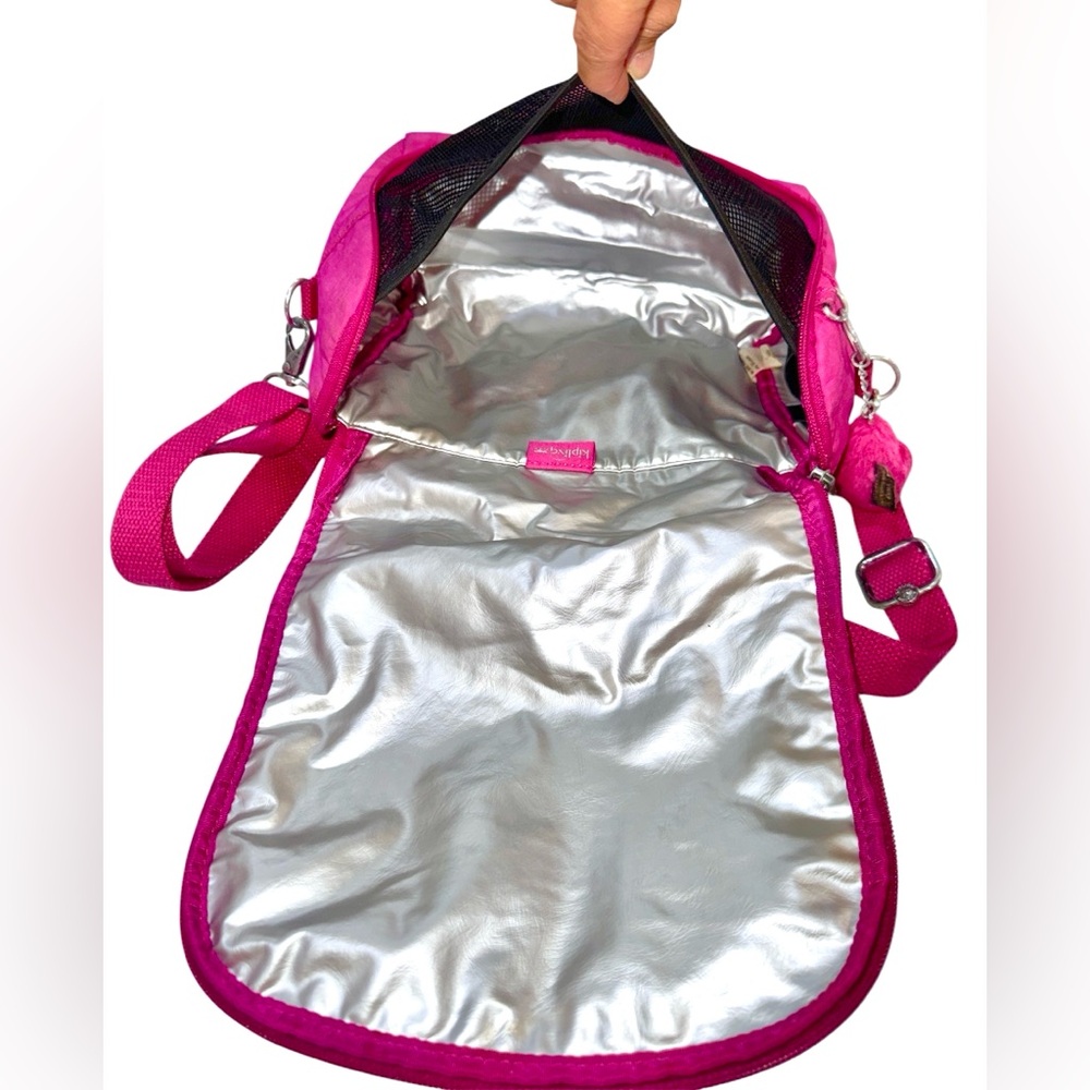 KIPLING Girl SET LOT Backpack Travel Bag Lunch Box Pencil Case School Supply - Picture 8 of 15